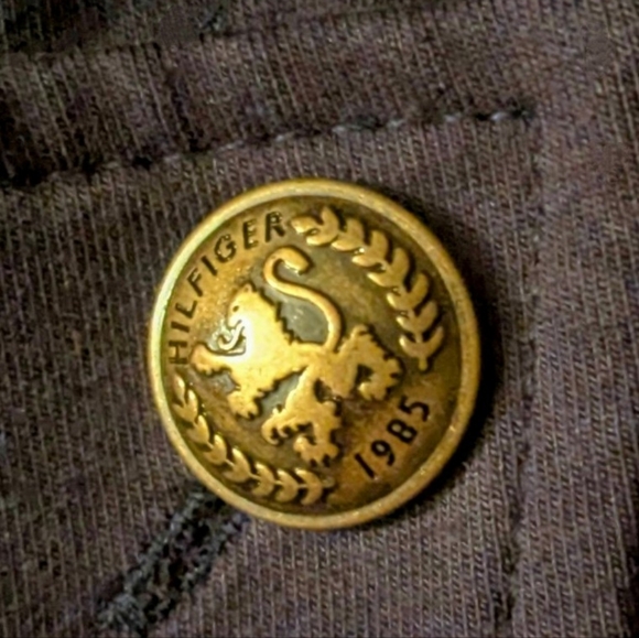 TOMMY HILFIGER Retail $110, Military Band Jacket, Navy, Women's XL, NWT - Picture 7 of 10